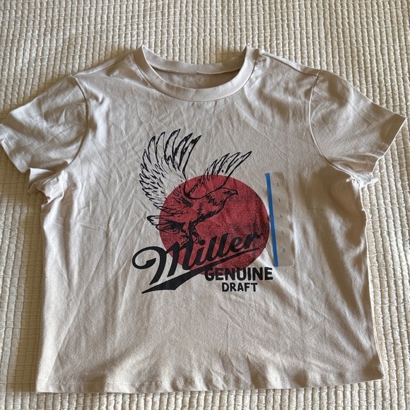 Hybrid Apparel Tops - Miller Genuine Draft Graphic Tee / L